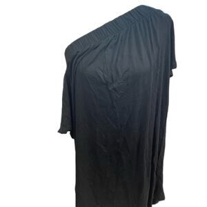 J.Crew Black Crewneck Resort Vacation Shift Dress Off The